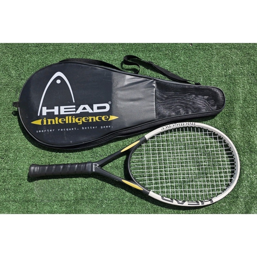 Head Intelligence i.S2 Oversize Tennis Racquet 4 3/8" Grip W/ Cover